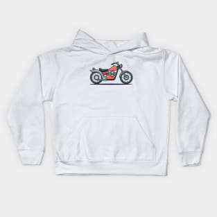 Vintage Motorcycle Kids Hoodie